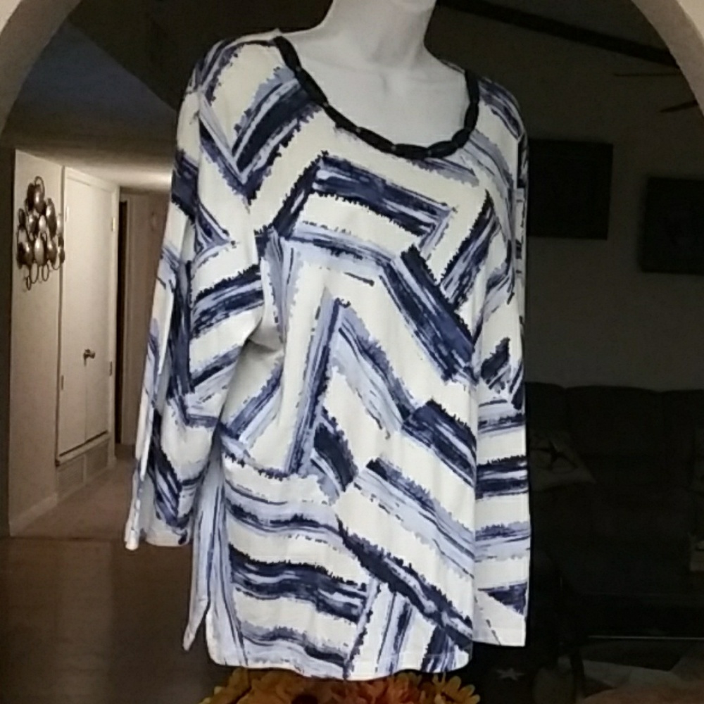 Alfred Dunner top.  Casual knit size Xl
